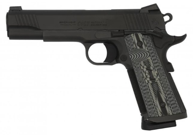 Colt CCU Government Matte Black, 9mm, 5" BBL, 10 Rds
