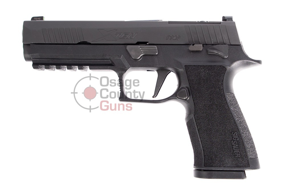 Sig Sauer P320-XTEN MS, 10mm, 5" BBL, 2x10 Rds
