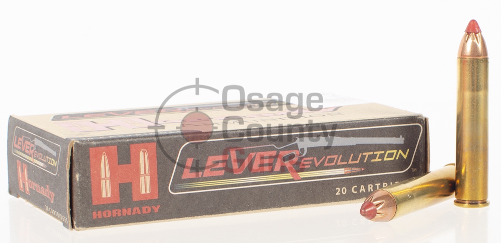Hornady Ammo CFRF LeveRevolution, 265gr, 444 Marlin