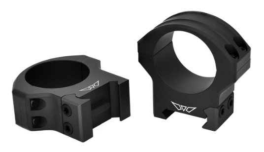 Warne HyperLite 30mm, Medium Matte Scope Rings