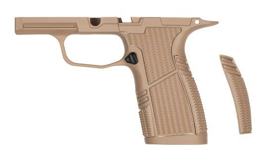 Tyrant CNC Snub Nose Module Grip for SIG P365, FDE