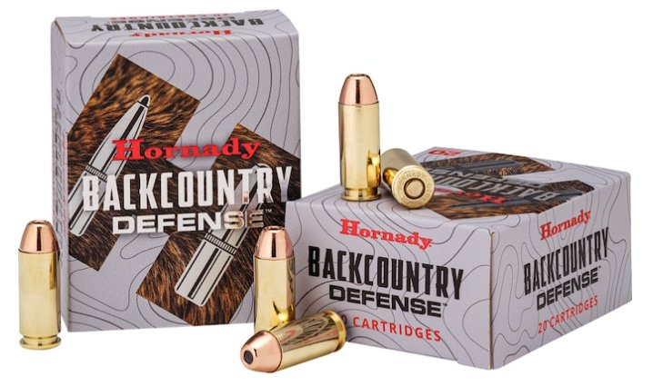 Hornady Backcountry Defense, 44 Rem Mag, 240 Gr, DGH Bullet, 20 Rds