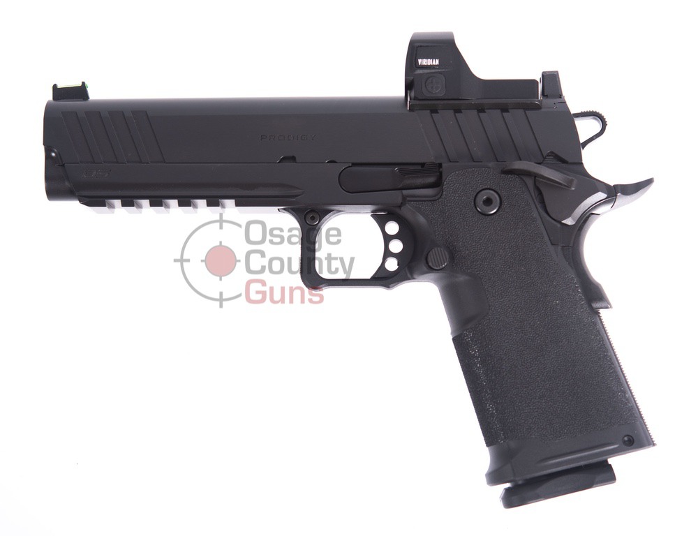 Springfield 1911 DS Prodigy AOS RFX25 Package, 9mm, 5" BBL, 3x17/2x20 Rds