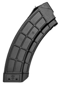 US Palm, AK30R Magazine, Polymer, 7.62X39, 30Rd, Black Finish, AK-47