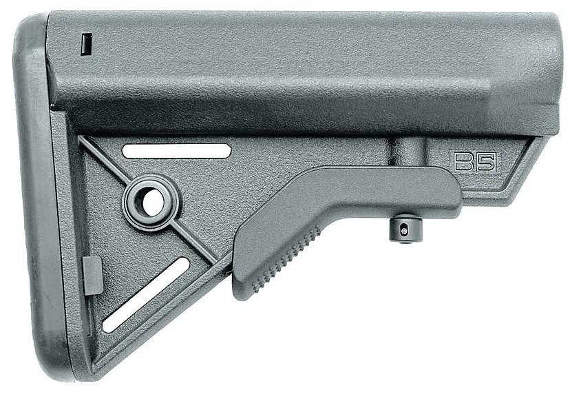 B5 Systems Bravo Stock, Wolf Grey
