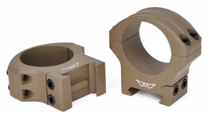 Warne HyperLite 30mm, Medium, Dark Earth Rings