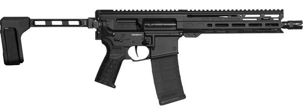 CMMG Dissent MK4 Pistol w/ Brace, .300 BLK, 10.5", 30rd
