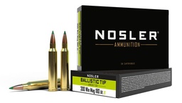 [40053] Nosler 300 Win Mag, 180 Gr, Ballistic Tip, 20 Rds