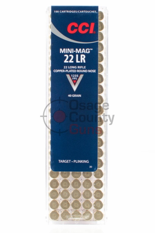 CCI .22LR 40gr Mini-Mag - 100rd