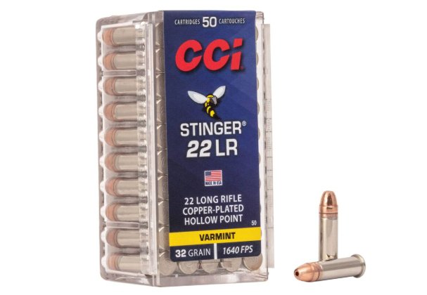CCI Stinger, .22LR, 32gr, CPHP, 50rd
