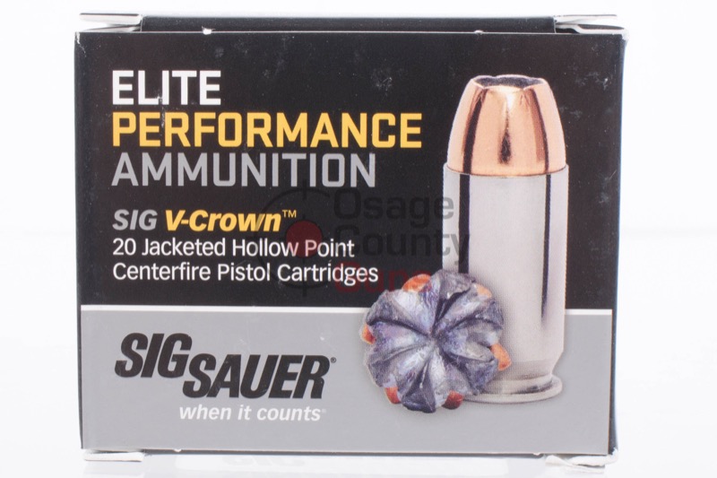 Sig Sauer Elite V-Crown 9mm HP 124gr - 20RD