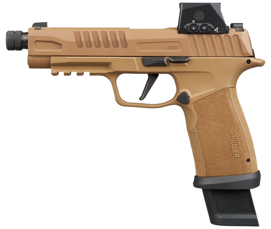 SIG P365 Fuse TACOPS Coyote w/ Romeo-X SIGLOC, 9mm, 5.1", 21rd