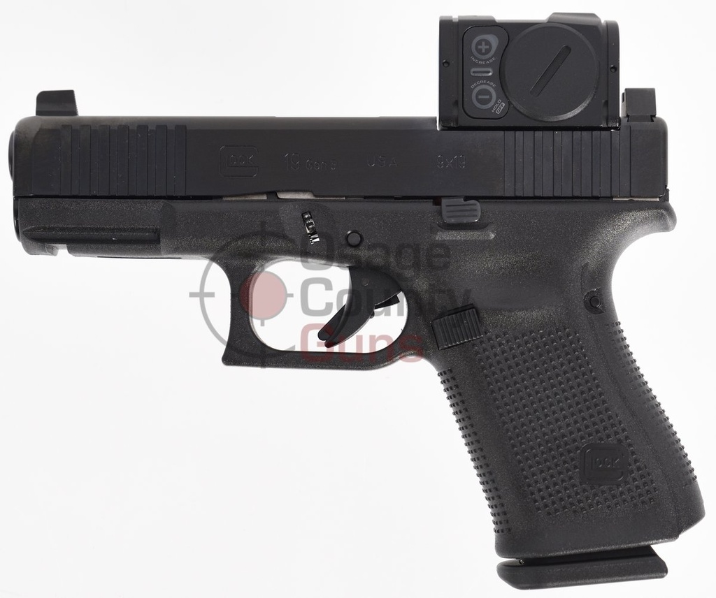 Glock 19 Gen5 MOS w/ Aimpoint ACRO P-2, 9mm, 4", 15rd