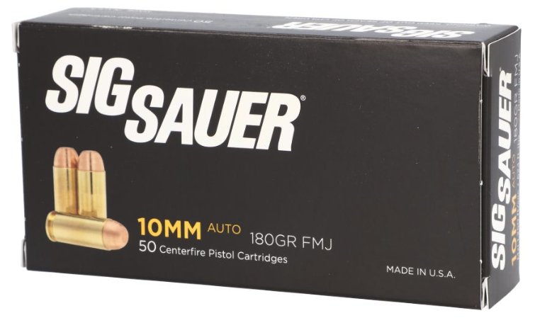 Sig Sauer 10mm FMJ 180gr - 50RD