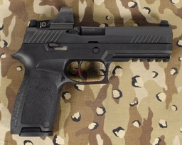 [W320F-9-BSS-RXP] Sig Sauer P320 Full Size, Romeo1 Pro, Night Sights, 9mm, 4.7" BBL, 17rd