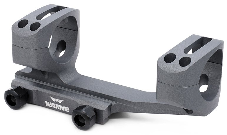 Warne Gen 2, Extended Skeletonized 30mm MSR Mount, Tactical Gray