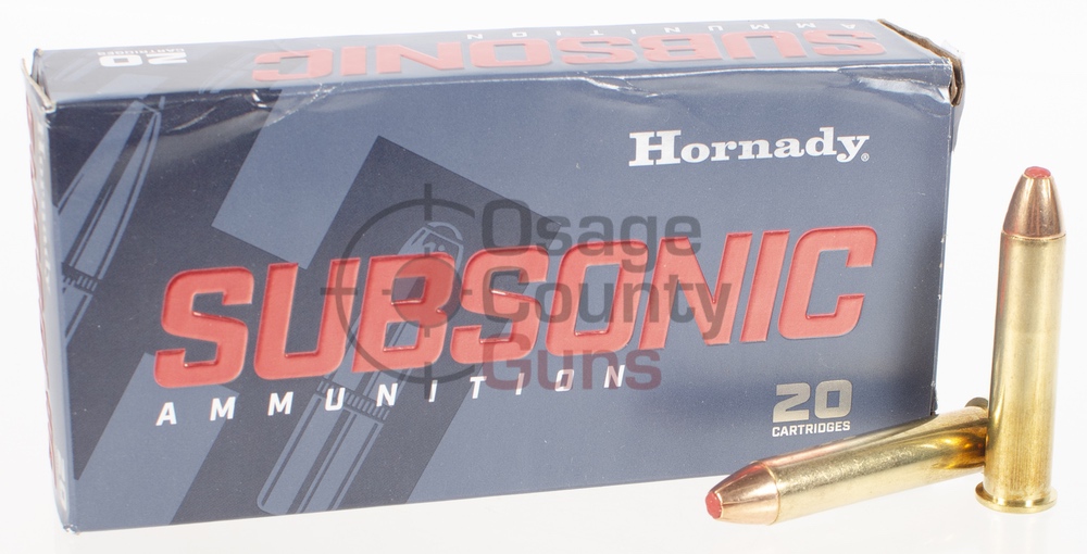 Hornady Ammo SUB-X, 410gr, 45-70 GOVT, 20rd