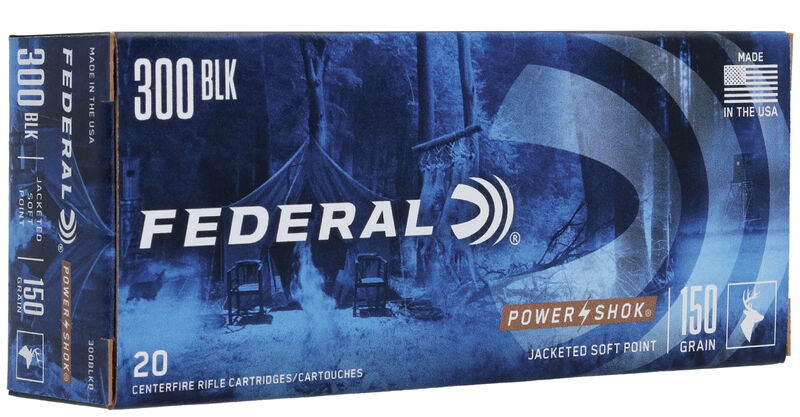 Federal Power-Shock - 150gr - 300 Blk - 20rds