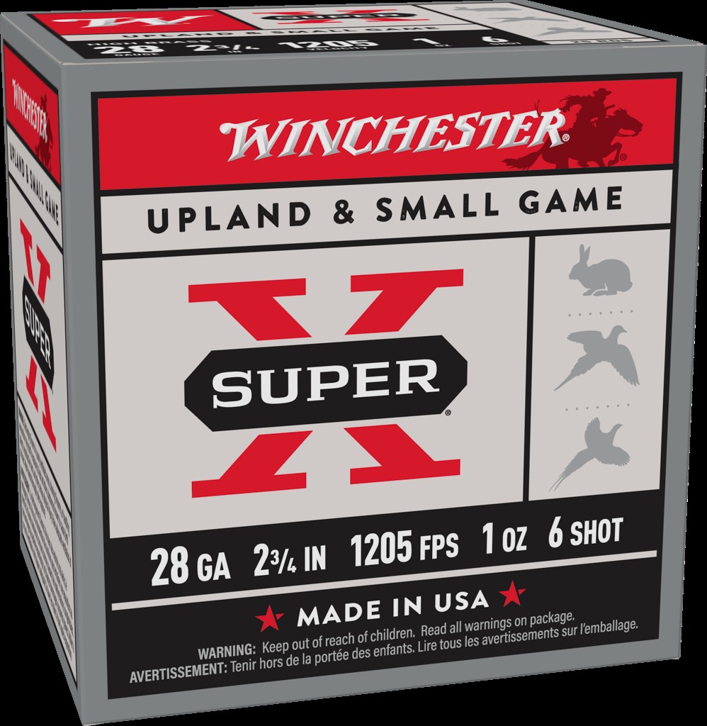 Winchester Super-X  Heavy Game, 28 GAUGE 2-3/4   #6 25rd box