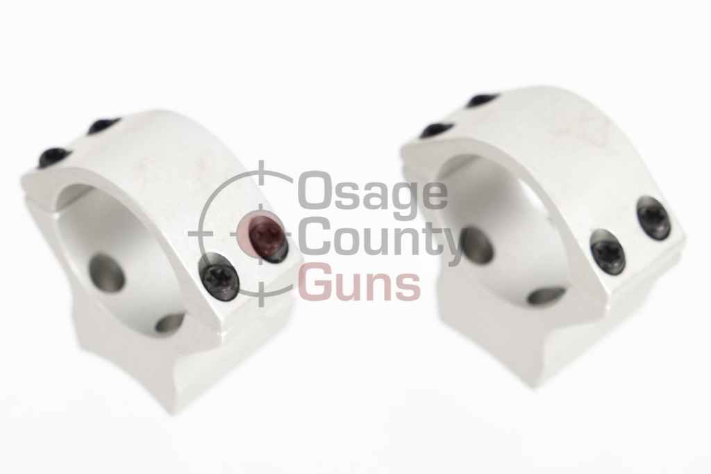 Browning X-Lock X-Bolt Nickel 1" Medium Height Scope Rings