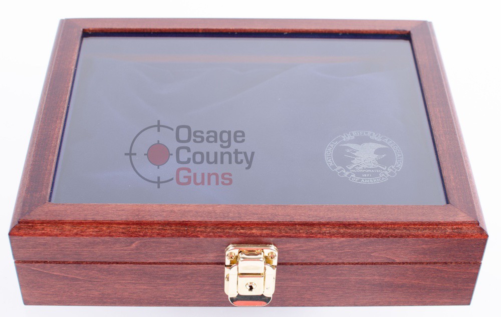 NRA - Wood and Felt Presentation Box