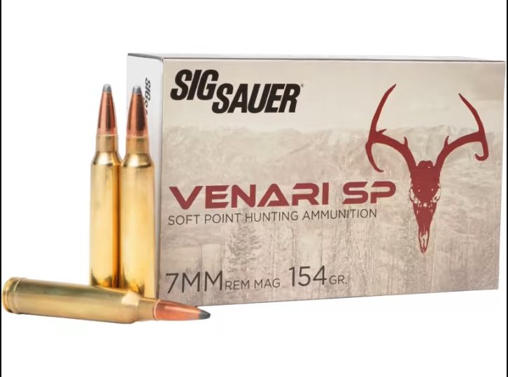 Sig Sauer Venari SP - 154gr - 7mm Rem Mag - 20rd