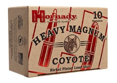 Hornady Ammo Coyote BB Nickel, 12ga, 3", 10rd