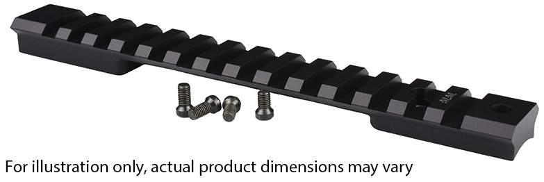 Warne Remington 700 Style SA Mountain Tech Rail, 20MOA, w/6-48 & 8-40 screws