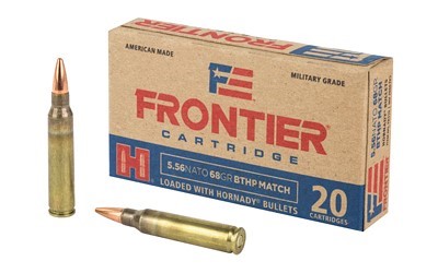 Hornady Frontier BTHP Match 5.56 NATO 68gr - 20rd