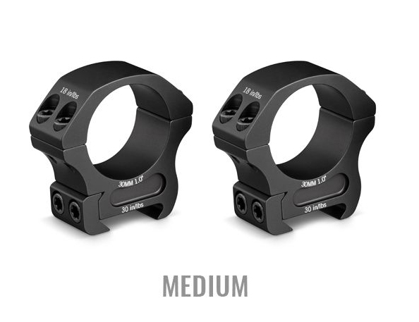 Vortex Pro Series 30mm Rings (Medium)