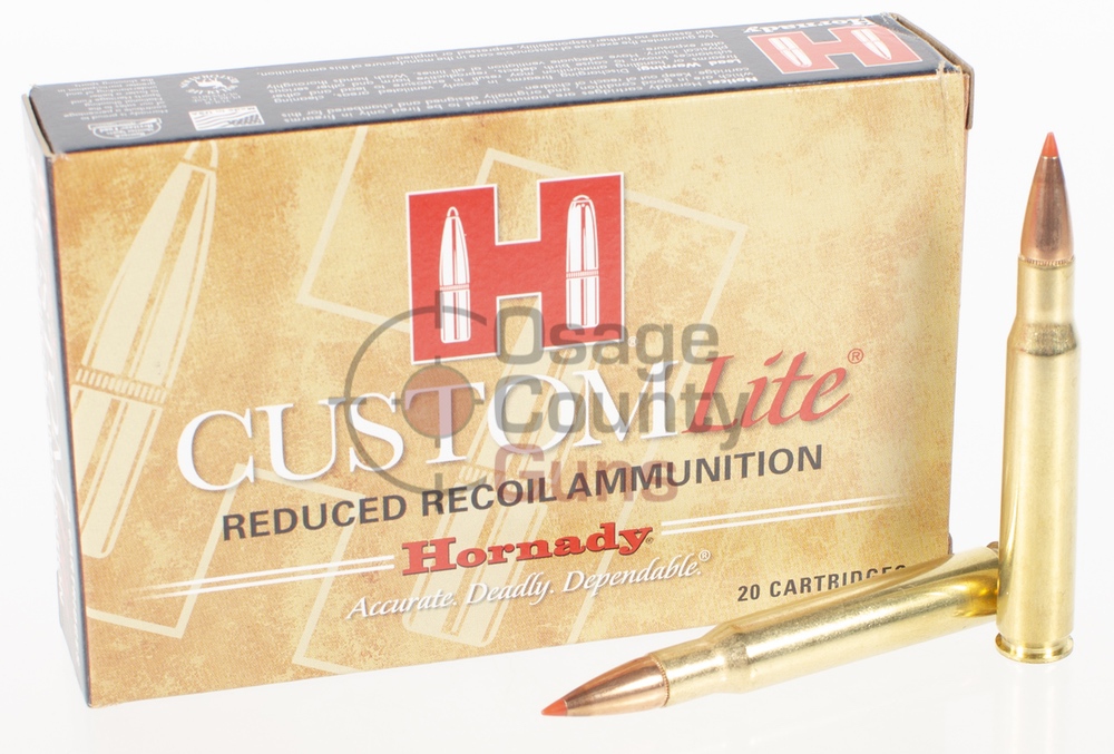 Hornady 30-06 Springfield 125gr SST Custom Lite - 20rd