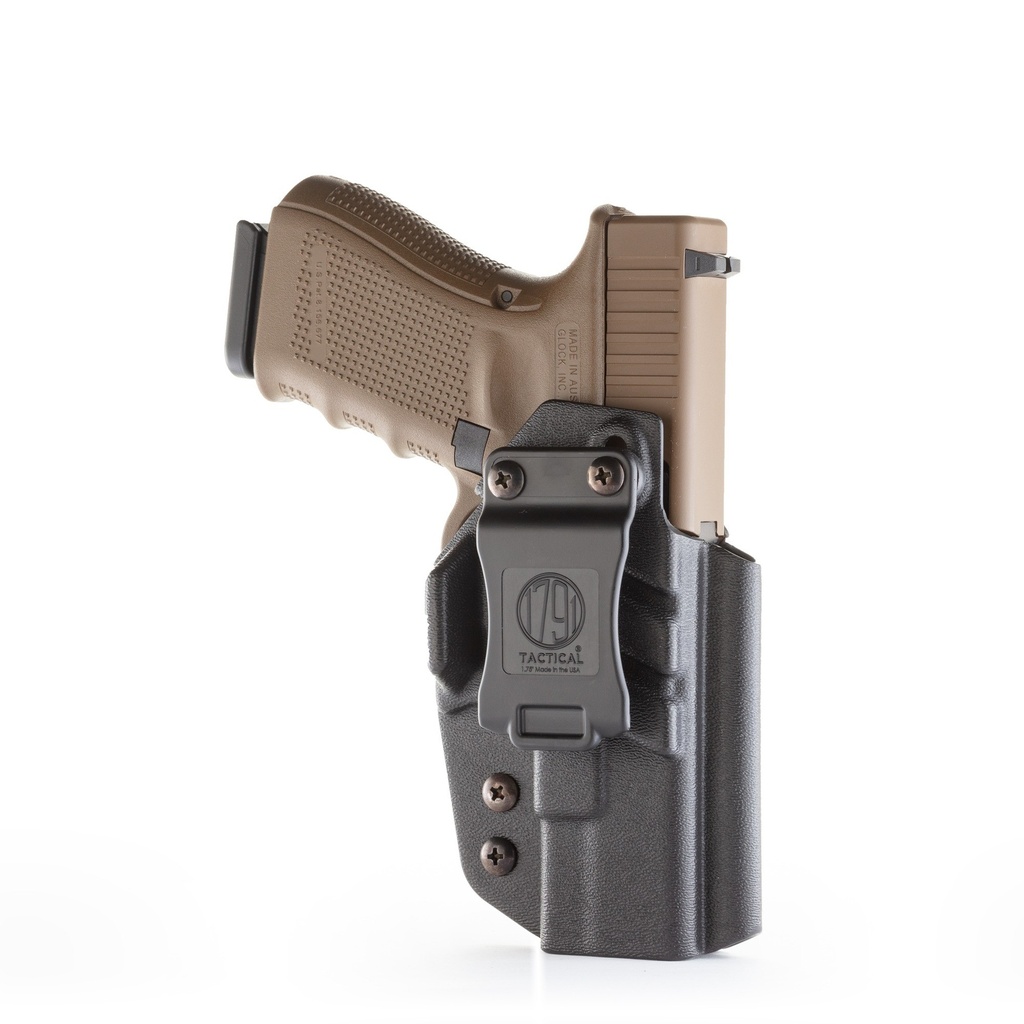1791 Gunleather Tactical Kydex IWB Holster Glock Black RH — TAC-IWB-GLOCK-BLK-R