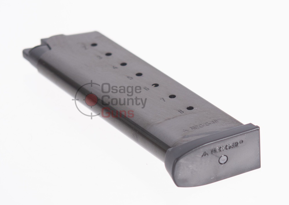 Sig Sauer 1911 X-Series Magazine, Mec-Gar, .45 ACP, 8 Rds, Black