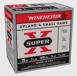 [XU207] Winchester Super-X Upland & Small Game, 20 Ga, 2-3/4", 25 Rds