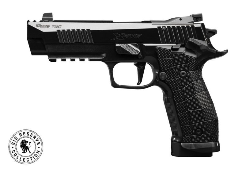 Sig Sauer P226-XFive Reserve Collection SAO, 4.4" BBL, 9mm, 3x20 Rds