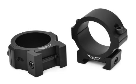 Warne Vapor Horizontal 30mm, Low Matte Rings
