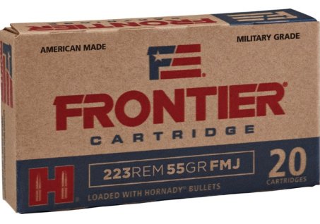 Hornady Frontier BTHP Match, 5.56 NATO, 75 Gr, 20 Rds