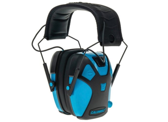 Caldwell Youth Electronic Earmuff - Neon Blue