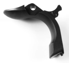 Nighthawk Custom Safety, Grip, Drop-In, Aluminum, Fully Mach