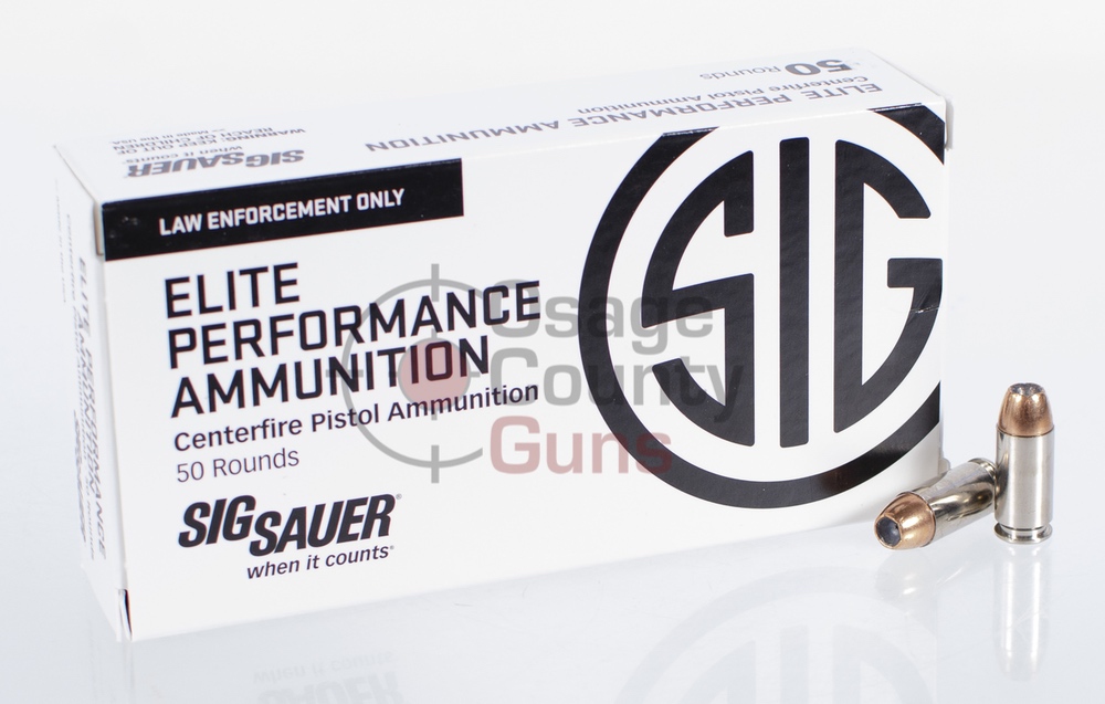 Sig Sauer Elite Performance V-Crown LE JHP - .40 SW - 180gr - 50rd