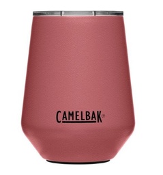 [2392601035] Camelback Wine Tumbler, SST Vacuum Insulated, 12oz, Terracotta Rose